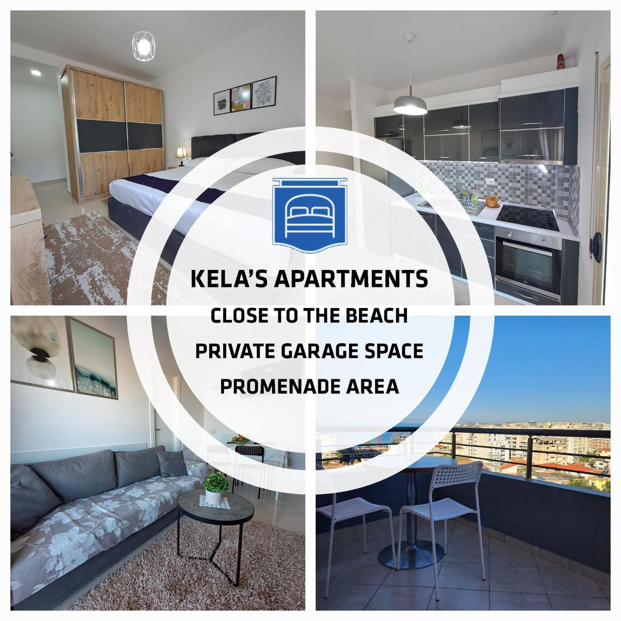 Seaview Gateway 2 Bedrooms Apartment & Garage Vlore Bagian luar foto